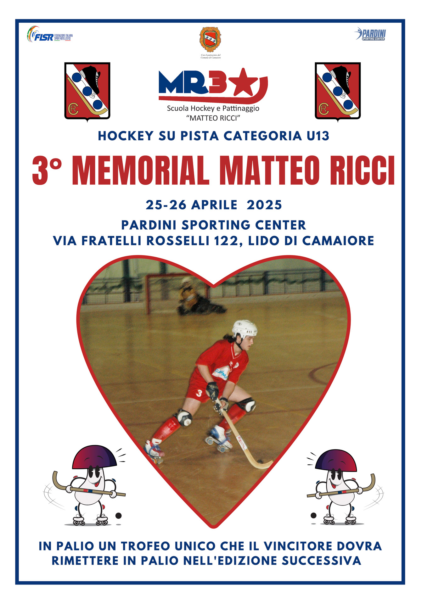 locandina terzo memorial matteo ricci Poster