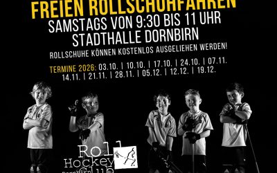 Auf die Rollen, fertig, los! Freies Rollschuhfahren startet wieder jeden Samstag in der Stadthalle